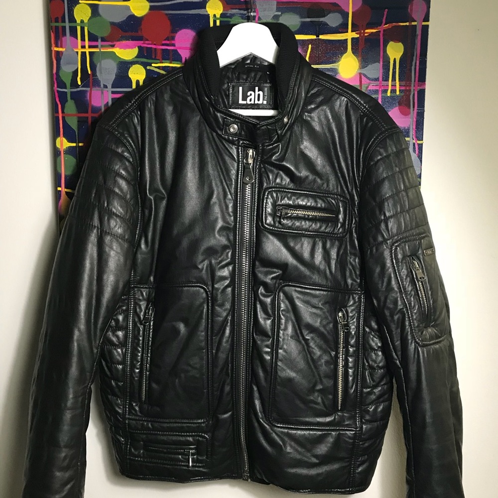 Men’s PAL ZILERI leather jacket
